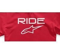 Alpinestars Kid's Ride 2.0 Tee t-Shirt Logo Manches Courtes Coupe Moderne Garçon Kid's Ride 2.0 Tee Red/White FR: M (Taille Fabricant: M)