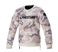 Alpinestars Legit Crew Polaire Motorradpullover Hommes (Gris/Camouflage) Gr : M