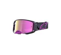 Alpinestars Limited Edition Supertech Lone Goggles Camo Purple Mirror Pink, Taille: One Size
