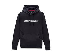 Alpinestars Linear Hoodie, Sweat-Shirt avec Capot, Homme, Black, XXL