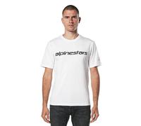 Alpinestars T-shirt Linear Wordmark 2.0 CSF Blanc/Rouge/Noir XXL