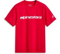 Alpinestars Linear Wordmark 2.0 T-shirt, rouge, taille 2XL pour homme