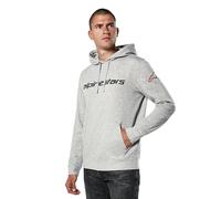 Alpinestars Linear Wordmark V3 Capuche, gris, taille M pour homme