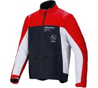 Alpinestars Lite-Dura Softshell, veste en textile L Rouge Clair/Noir/Blanc Rouge Clair/Noir/Blanc