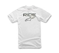 Alpinestars logo T-Shirt Homme Ride 2.0 Camo White FR (Taille Fabricant : XL)