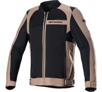 Alpinestars Luc V2 Air Veste textile de moto, Marron/Noir, Taille S