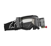 Alpinestars Lunettes de motocross Vision 5 Corp Roll-Off Noir/Blanc pour homme
