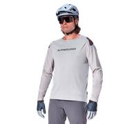 Alpinestars A-Aria Polartec Switch Maillot de vélo à manches longues, gris, taille L pour homme