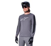 Alpinestars A-Dura Dri Astar Maillot de vélo à manches longues, gris, taille XL pour homme