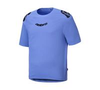 alpinestars Maillot à Manches Courtes A-Aria Polartec Elite bleue