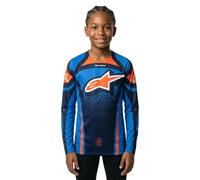 Alpinestars Racer Nomur Long Sleeve Jersey Bleu 3 Years Enfants