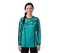 alpinestars Stella Fluide Apex Femmes Maillot MX Turquoise/Noir XL