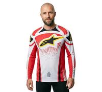 Alpinestars Maillot Techstar Nomur manches longues Rouge M Homme