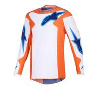 Alpinestars Maillot de Cross Fluid Grid Orange/UCLA Blue Taille M