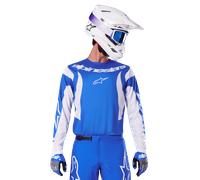 Alpinestars Maillot Fluid Haul 2025 Blue White, Taille: XXL