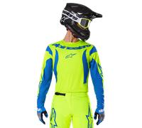 Alpinestars Maillot Fluid Haul 2025 Yellow Fluo Blue, Taille: XXL