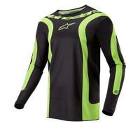 Alpinestars Maillot Fluid Lurv 2024 Black Yellow Fluo