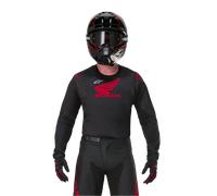 Alpinestars Maillot Honda Racer Iconic Black Red, Taille: XXL