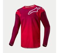 Alpinestars Maillot Motocross 2024 Racer Hoen Gris Orange Noir & Bleu