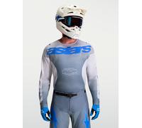 Alpinestars Maillot Racer Amber 2027 Ash Gray Light Lilac Ucla Blue