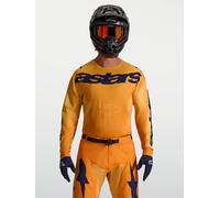 Alpinestars Racer Amber Maillot Motocross, orange/bleu/jaune, Taille M