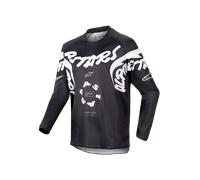 Alpinestars Maillot Racer Hana Jeunes 2024 Black White