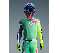 Alpinestars Maillot Racer Portl 2026 Green White Black