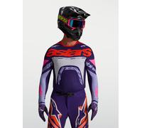 Alpinestars Supertech Dyna Long Sleeve Jersey Violet 2XL Homme