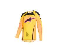 Alpinestars Maillot Supertech Nomur Junior 2026 Orange Yellow Pink, Taille: XL