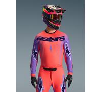 Alpinestars Maillot Supertech Scenz 2026 Hot Coral Purple, Taille: XXL