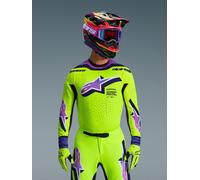 Alpinestars Maillot Supertech Vista 2026 Yellow Purple Black