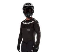 Alpinestars Maillot Supertech Ward 2024 Black Red Berry, Taille: XL