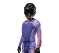 Alpinestars Maillot Techstar Ocuri 2024 Purple Hot Orange, Taille: XXL