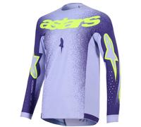 ALPINESTARS Maillots Supertech Scenz Purple / Yellow Fluo 2026 M
