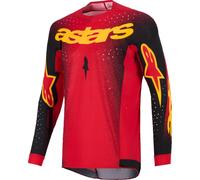 ALPINESTARS Maillots Supertech Scenz Red / Black / Yellow 2026 L