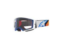 Alpinestars Masque Supertech Corp Blue Orange Clear, Taille: One Size