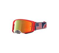 Alpinestars Masque Supertech FiftyFold Édition Limitée Blue Red White Mirror Red, Taille: One Size