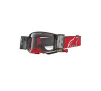 Alpinestars Masque Supertech Firma Roll Off Red Silver Clear, Taille: One Size
