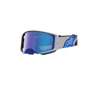Alpinestars Masque Supertech Hiten Black Blithe Blue Mirror Blue, Taille: One Size