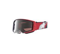 Alpinestars Masque Supertech Hiten Black Red Mirror Silver, Taille: One Size