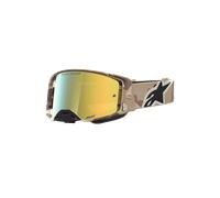Alpinestars Masque Supertech Lone Camo Desert Mirror Gold, Taille: One Size