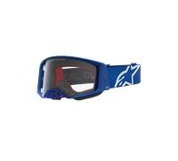 Alpinestars Masque Supertech Vesta Blue White Clear, Taille: One Size