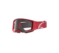 Alpinestars Masque Supertech Vesta Chrome Red Clear, Taille: One Size