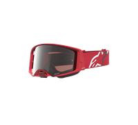 Alpinestars Masque Supertech Vesta Red Fluo Chrome Mirror Silver, Taille: One Size