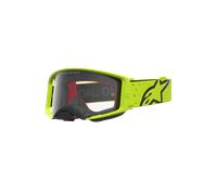 Alpinestars Masque Supertech Vesta Yellow Fluo Black Clear, Taille: One Size