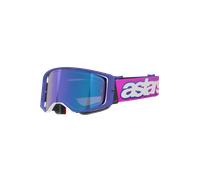 Alpinestars Masque Supertech Vision Vista Purple Fluo Pink Mirror Blue, Taille: One Size