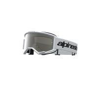 Alpinestars Masque Vision 3 Wordmark Miroir White Black Mirror Silver, Taille: One Size