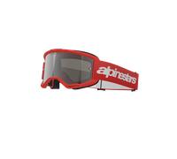 Alpinestars Masque Vision 3 Wordmark Red Mirror Silver, Taille: One Size