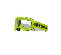 Alpinestars Lunettes de motocross Vision 3 Wordmark Jaune fluo Taille unique