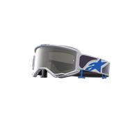 Alpinestars Masque Vision 5 Drag Light Lilac Blue Mirror Silver, Taille: One Size